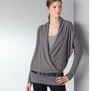VINCE 100% cashmere wrap sweater. Size Medium